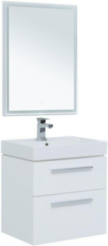 Aquanet 246279 Набор мебели Nova 60 2 ящ. цв.бел. глянец (246279)
