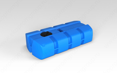 Емкость AUTO ЭкоПром 1000 л. ёмкости для перевозки (213x110x54см;синий) - арт.555634