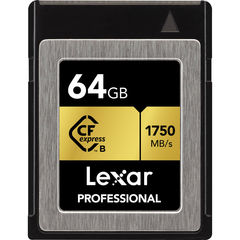 Карта памяти Lexar Cfexpress B 64GB 1750/1000 MB/s