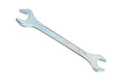 БИБЕР 90607 Ключ гаечный рожковый, кованый, оцинкованный 13х14мм (12/300)---