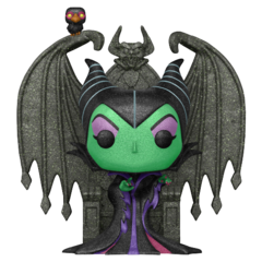Фигурка Funko POP! Deluxe Disney Villains Maleficent on Throne (DGLT) (Exc)