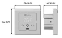 Electrolux Thermotronic Vision ETV-16W терморегулятор сенсорный с Wi-Fi модулем