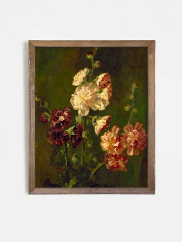 Арт принт 'Мальва'