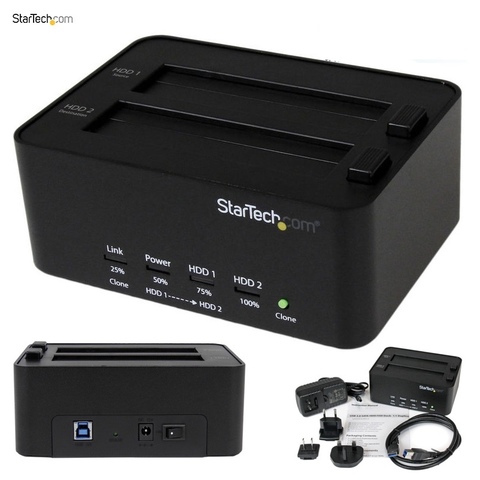 Дубликатор жестких дисков StarTech Duplicator & Eraser Dock 2.5