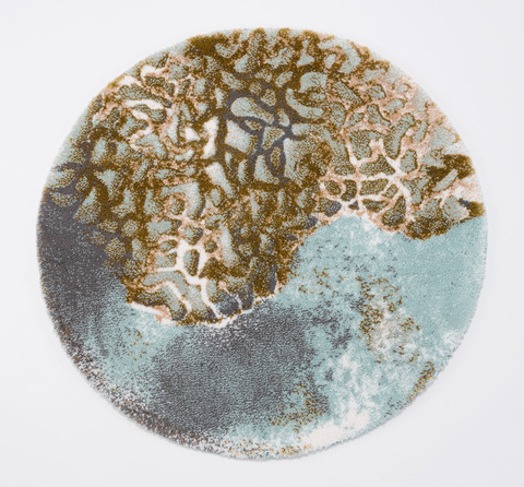 Коврик 85 Abyss & Habidecor Дюна 210 голубой