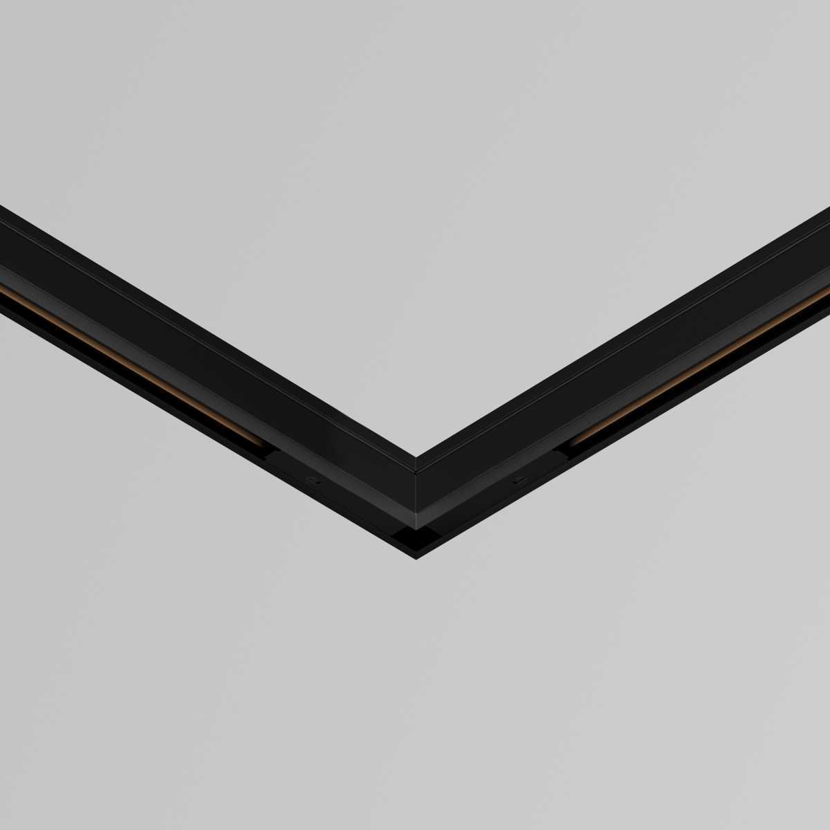 Коннектор питания угловой Maytoni Technical Accessories for tracks Levity TRA184CPC-1B-3