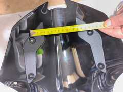 Ветровое стекло для Kawasaki Ninja Z1000SX 2017 - 2019 г.в. / черное