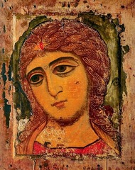 ИКОНА АНГЕЛ ЗЛАТЫЕ ВЛАСЫ