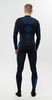 Комплект термобелья Nordski Snake Black/Blue мужской