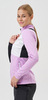 Тренировочная куртка Nordski Advance White/Orchid/Black W женская