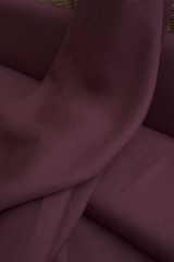 Лен смягченный, цвет темный винный