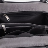 Сумка Саломея 479 македония серый + черный