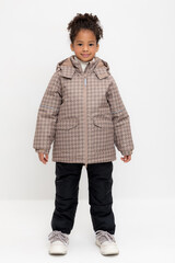 куртка  для девочки  ВК 38113/н/1 ГР