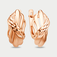 Серьги золотые