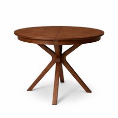 Обеденный стол Гермес 100(130)x100 (орех)