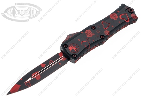 Нож Microtech 1702M-1VNS Hera II Mini Heart & Rose 