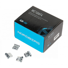 NORDBERG (WC10AF4) Грузики балансировочные для литых дисков Fe 10 г, 100 шт