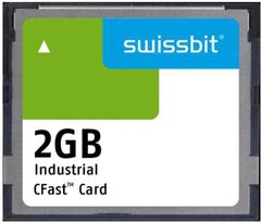 Карта памяти промышленная Swissbit 2GB Industrial CFast memory card, F-800, SLC Flash, -0C ~ 70C