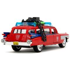 Машинка Jada Toys Ghostbusters x Transformers: ECTO-1 as Optimus Prime
