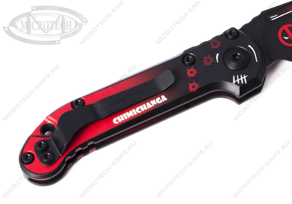 Нож Microtech LUDT Deadpool 1136S-1DPS Exclusive