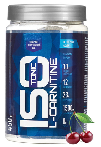 Спортивный изотоник RLINE ISOtonic L-Carnitine Вишня 450 гр