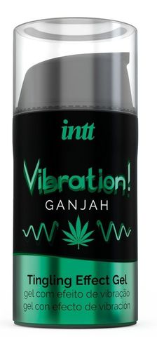 Жидкий интимный гель с эффектом вибрации Vibration! Ganjah - 15 мл. - INTT GA0001