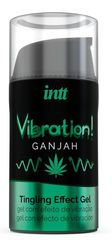 Жидкий интимный гель с эффектом вибрации Vibration! Ganjah - 15 мл. - 