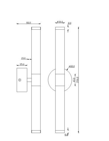 Бра Technical Axis MOD106WL-L10G3K
