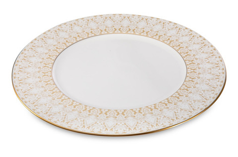 Тарелка обеденная 27см Narumi Аврора Шампань
