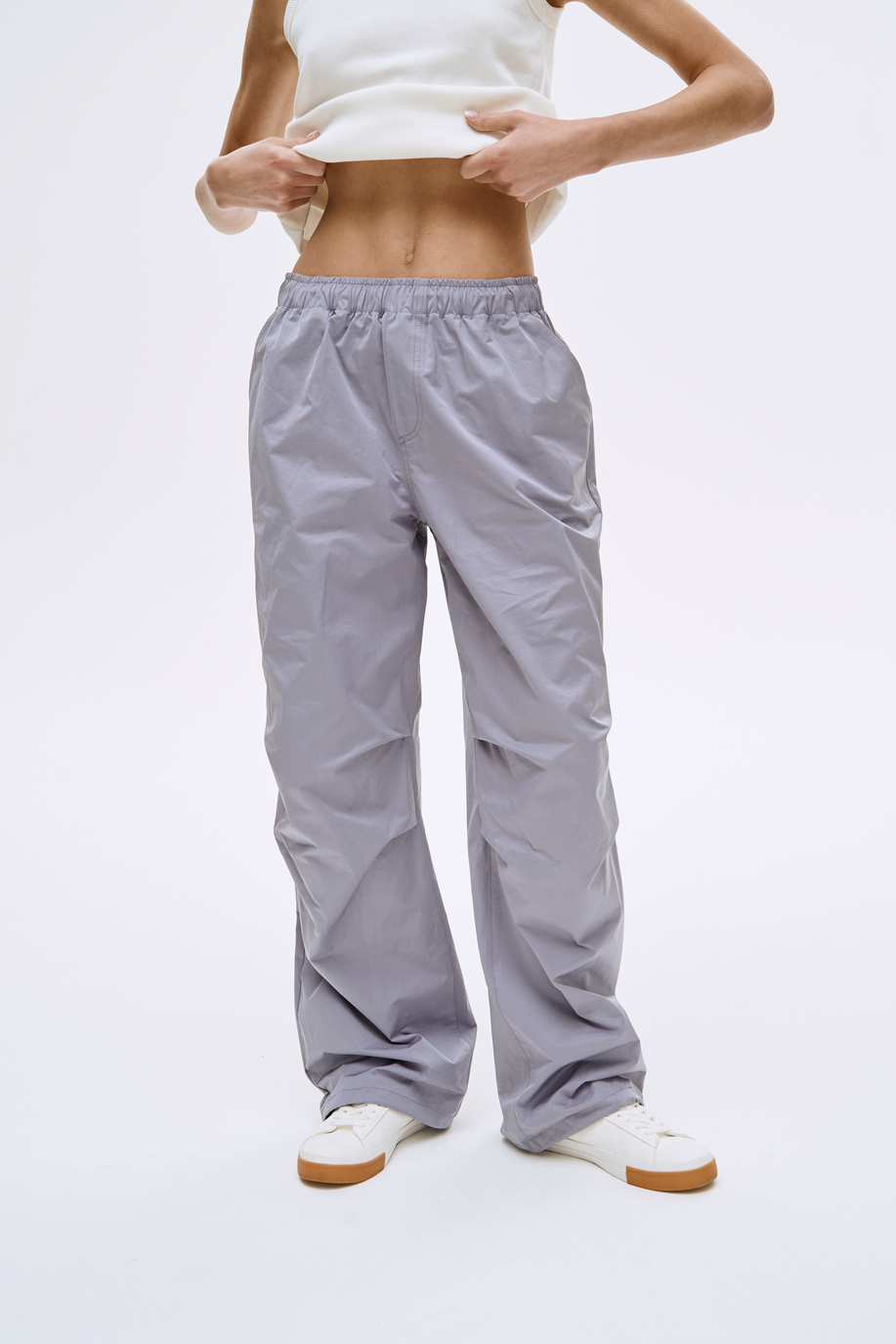 Брюки карго (Те самые), лавандовые