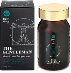 Витаминный комплекс для мужчин в таблетках The Gentlemen. Сила, энергия, мужское здоровье и долголетие от японских учёных Men's Power supplement ENHEL BEUTY