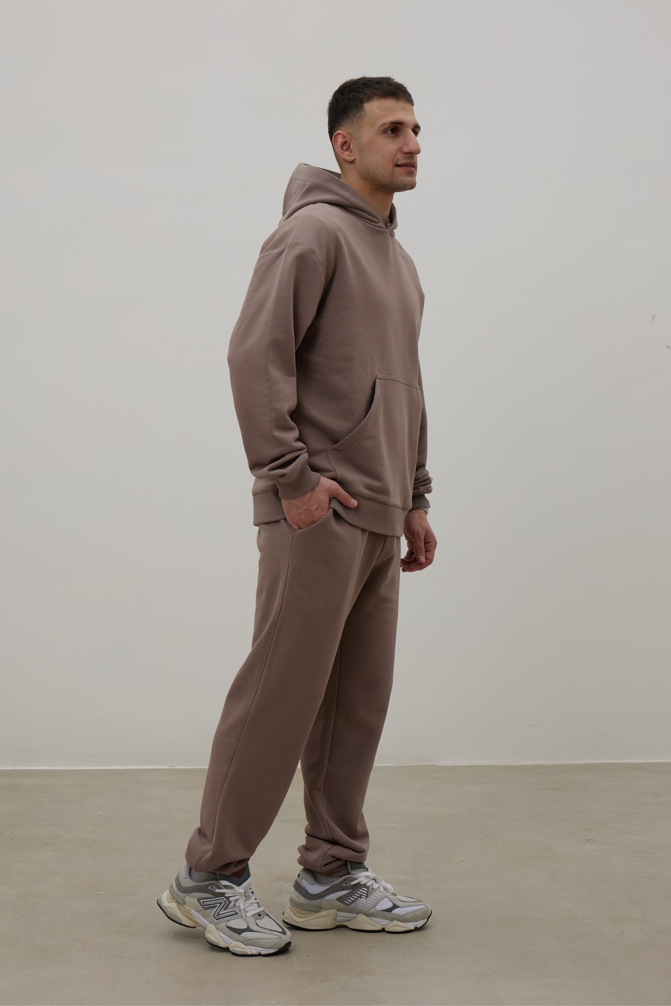 Худи BASIC MAN, кофейное