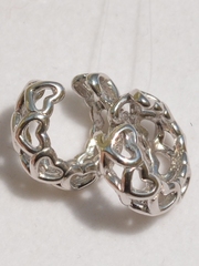 Каффа (серьги из серебра)