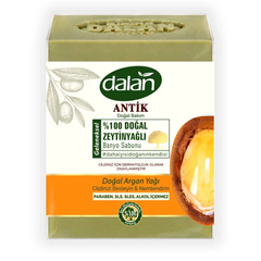 Мыло банное Dalan Antik ручной работы с маслом оливы и арганы, 4 шт*150 гр