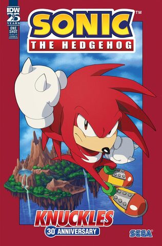 Sonic The Hedgehog Knuckles 30th Anniversary Special #1 (Cover A)