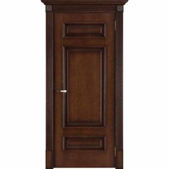 Купить Межкомнатная дверь шпонированная Porte Vista Рим коньяк красный тон 19 глухая