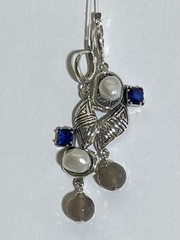 Самба (серьги из серебра)
