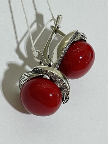 Эдит (серьги из серебра)