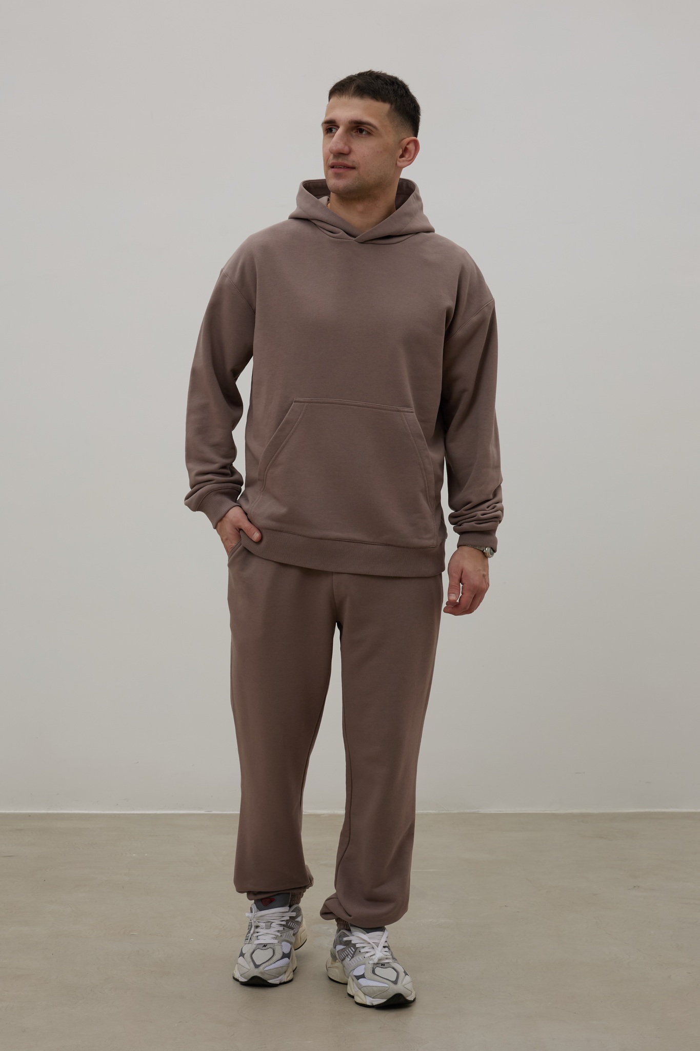 Худи BASIC MAN, кофейное