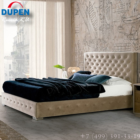 Кровать Dupen (Дюпен) 636 ALMA IVORY