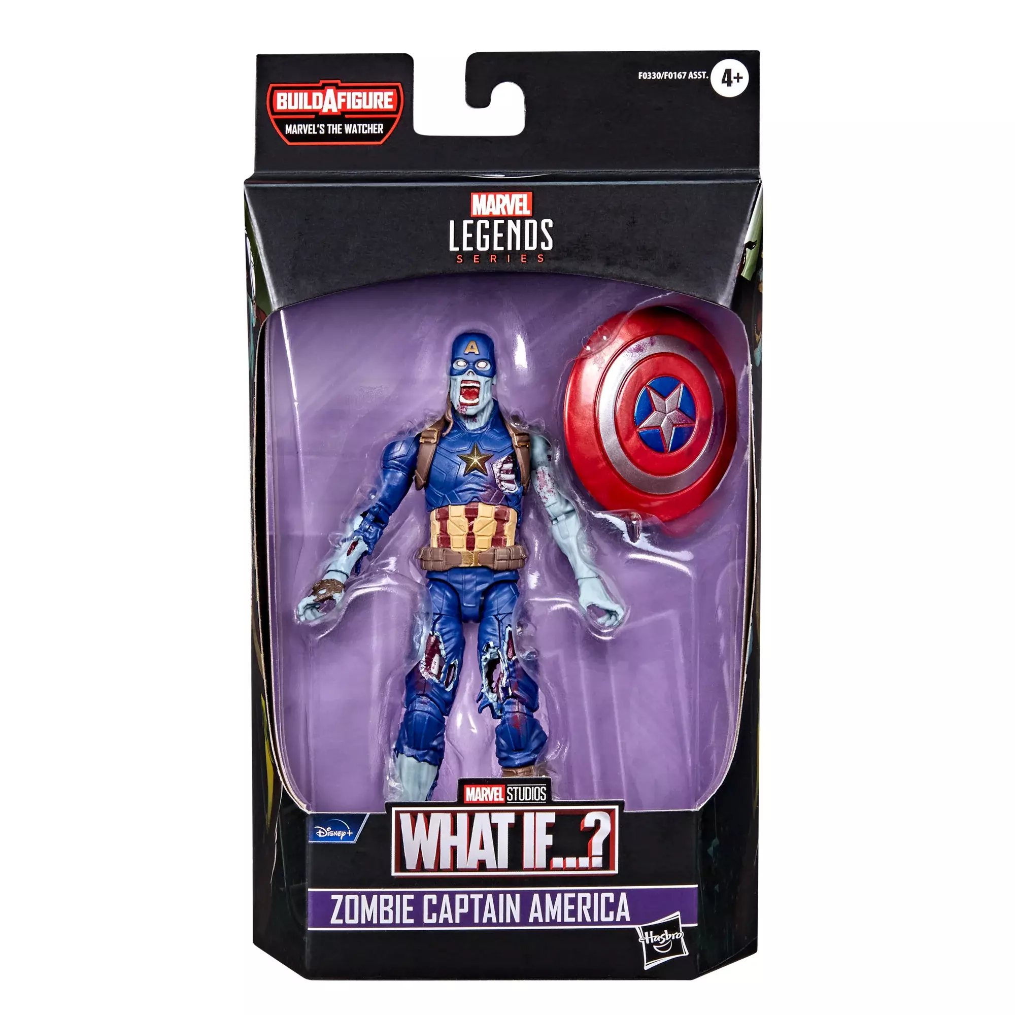 Фигурка Marvel Legends What if..? Zombie Captain America – купить по  выгодной цене | Интернет-магазин комиксов 28oi.ru