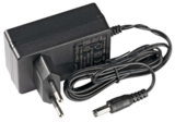 MikroTik 24v 1.2A power supply, straight plug  (with EU or US plugs)