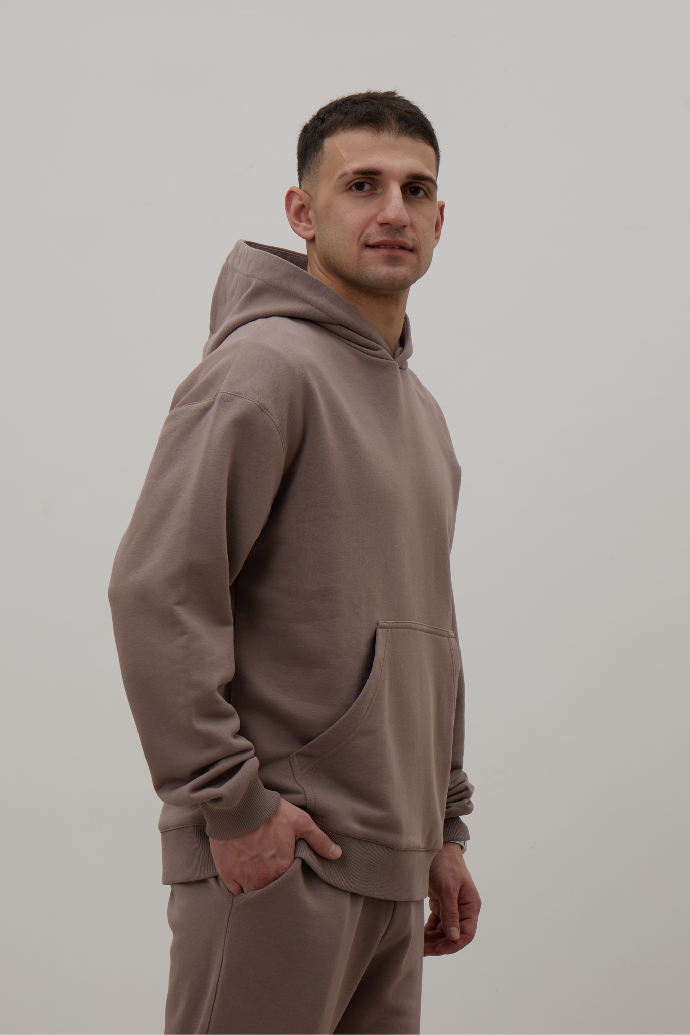Худи BASIC MAN, кофейное