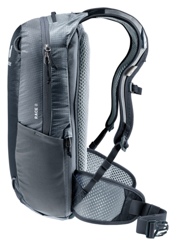Картинка рюкзак велосипедный Deuter Race 8 Black - 11