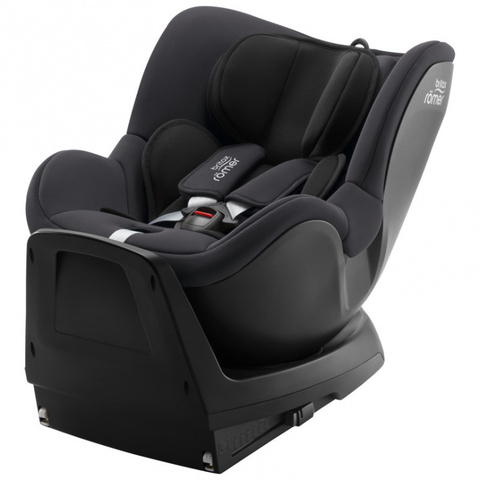 Britax Roemer DUALFIX M PLUS, Midnight Grey (без вкладыша для новорожденного)