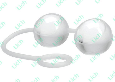 Стеклянные вагинальные шарики Kegels, 3.18 см