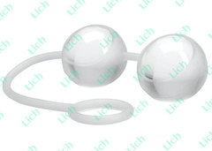 Стеклянные вагинальные шарики Kegels, 3.18 см