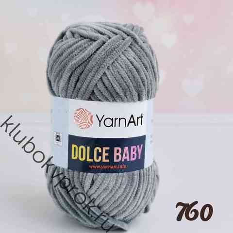 YARNART DOLCE BABY 760, Темный серый