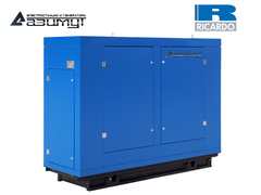 Дизельный генератор Азимут АД-24С-Т400-1РПМ19 Ricardo в капоте