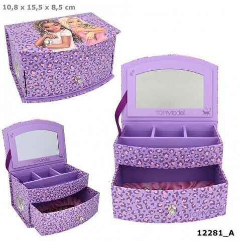 Mücrü \ шкатулка TOPModel Jewellery Box Small LILAC LEO LOVE